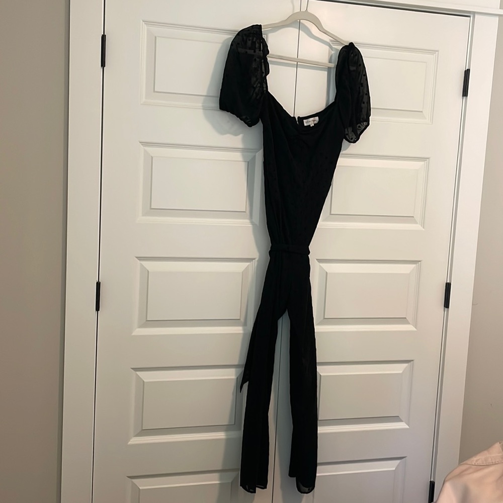 Privacy please black medium jumpsuit
